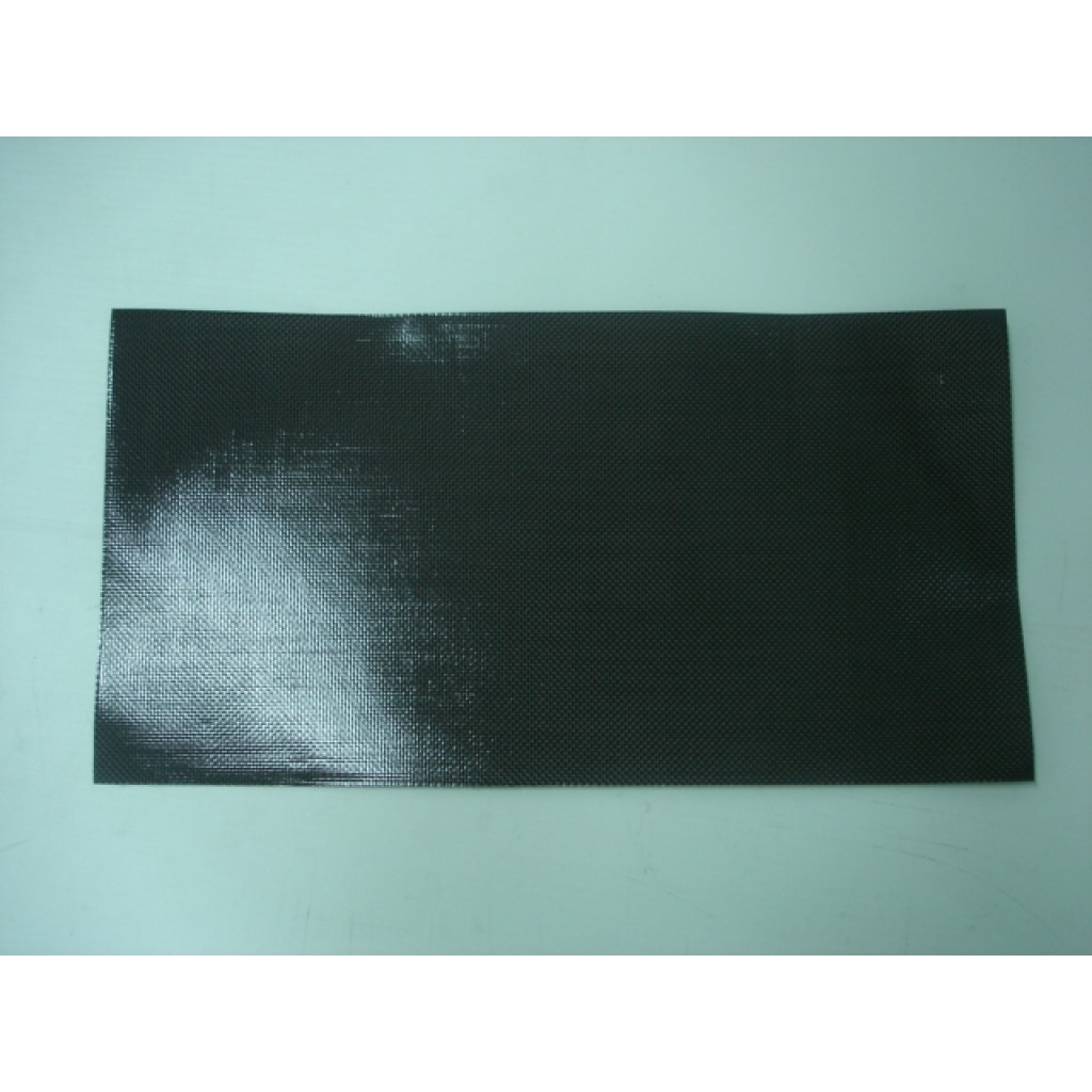 Placa autocolante acabamento carbono 25cmx50cm